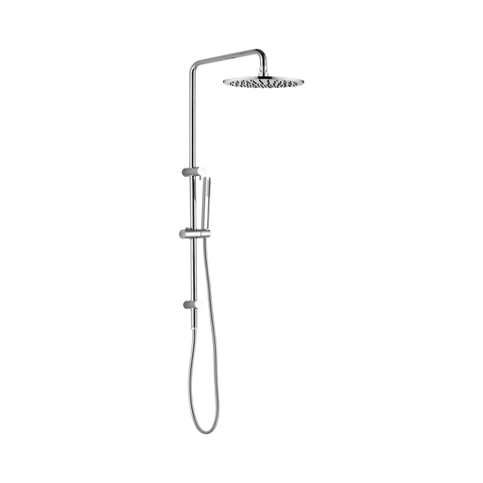 Dolce Round Twin Shower With Slim Hand Shower Chrome