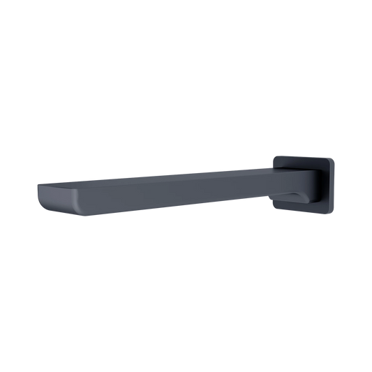 Celia Fixed Bath Spout Only Matte Black