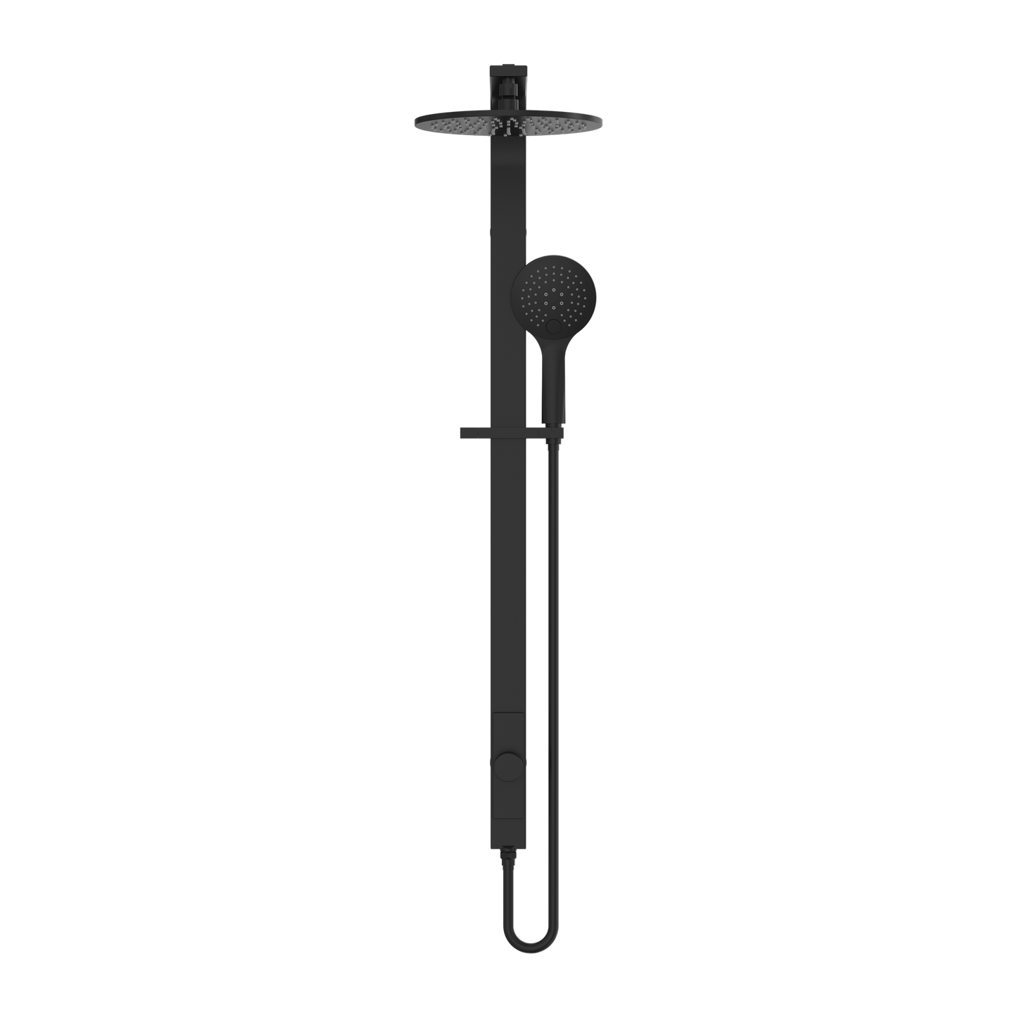 Nero Rain Round Shower Set Single Hose