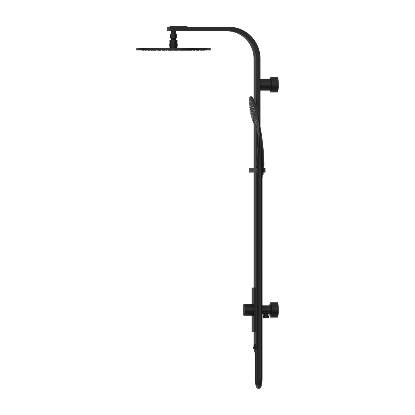 Nero Rain Round Shower Set Single Hose