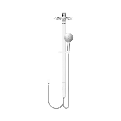 Astra Rain Round Twin Showerdouble Hose Chrome