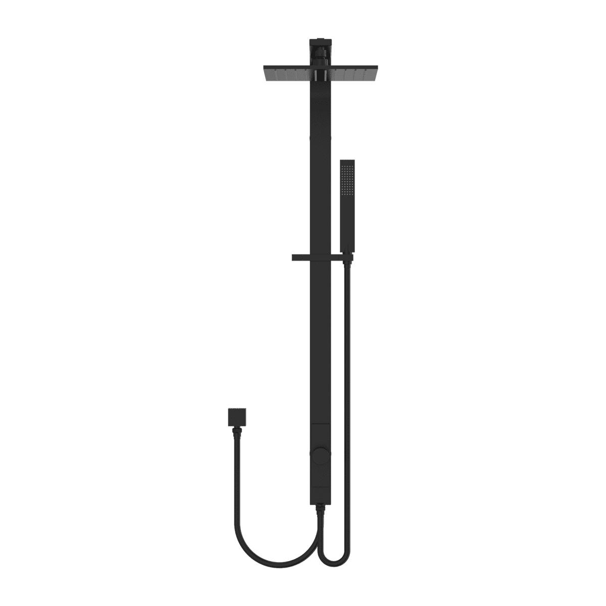 Astra Rain Square Twin Shower Double Hose