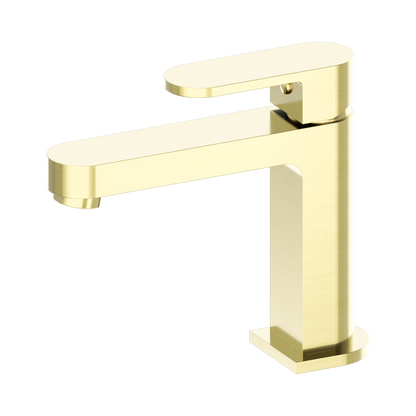 Ecco Basin Mixer Brushed Gold