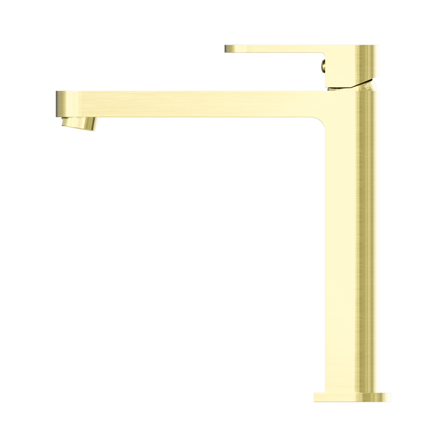 Ecco Tall Basin Mixer Brushed Gold