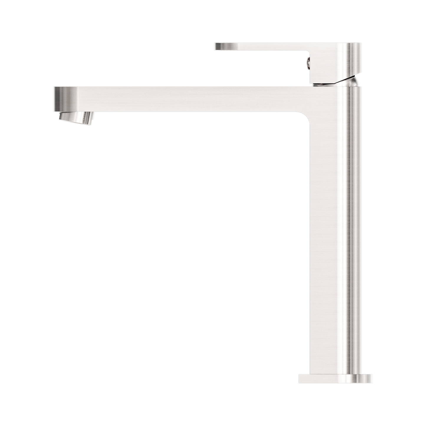 Ecco Tall Basin Mixer Brushed Nickel