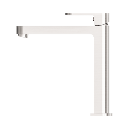 Ecco Tall Basin Mixer Brushed Nickel