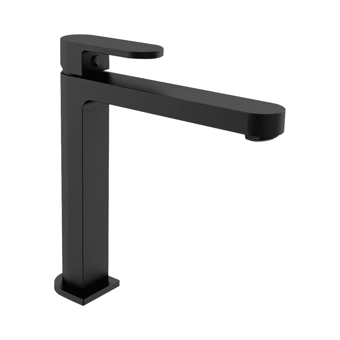 Ecco Tall Basin Mixer Matte Black