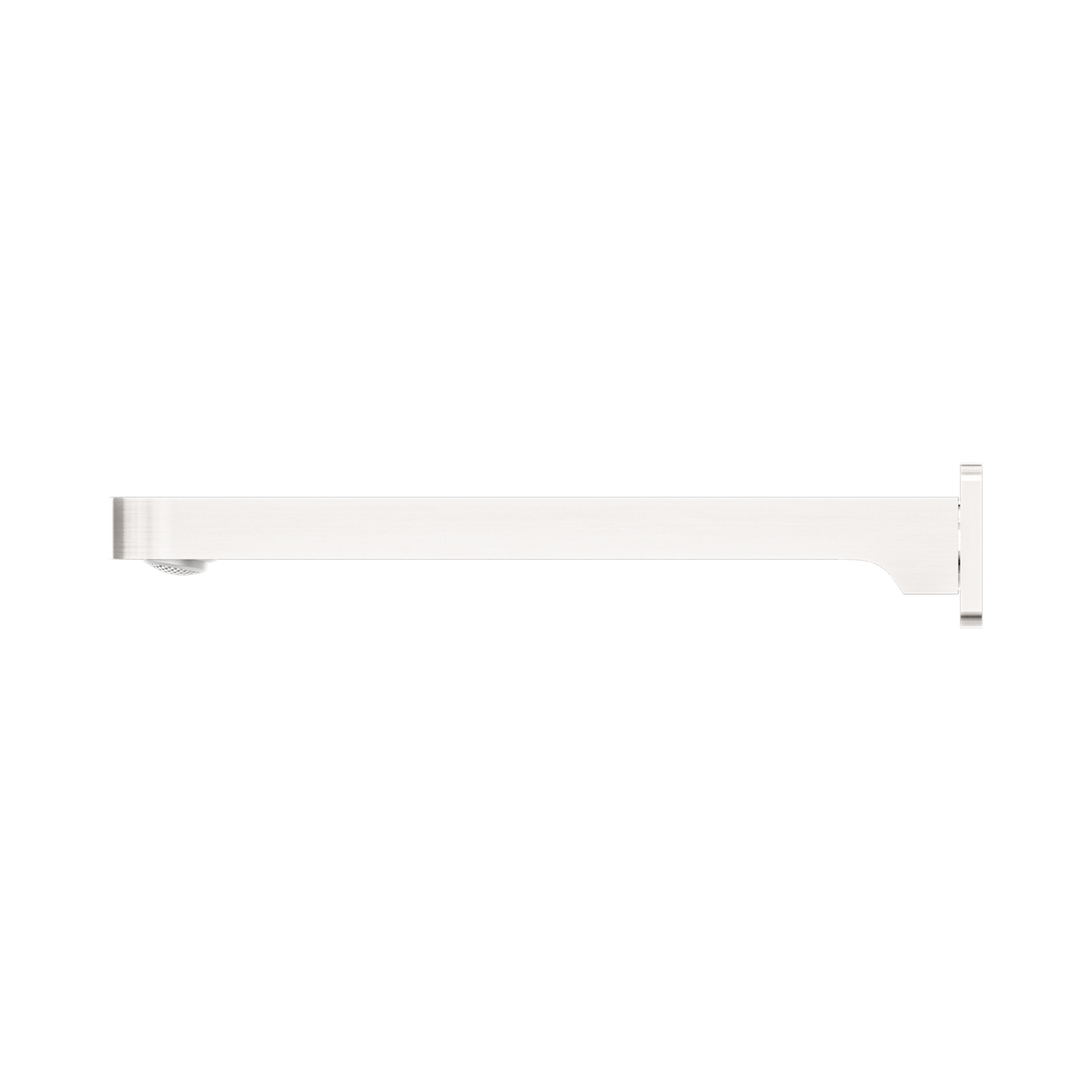 Ecco Fixed Bath Spout Only Brushed Nickel