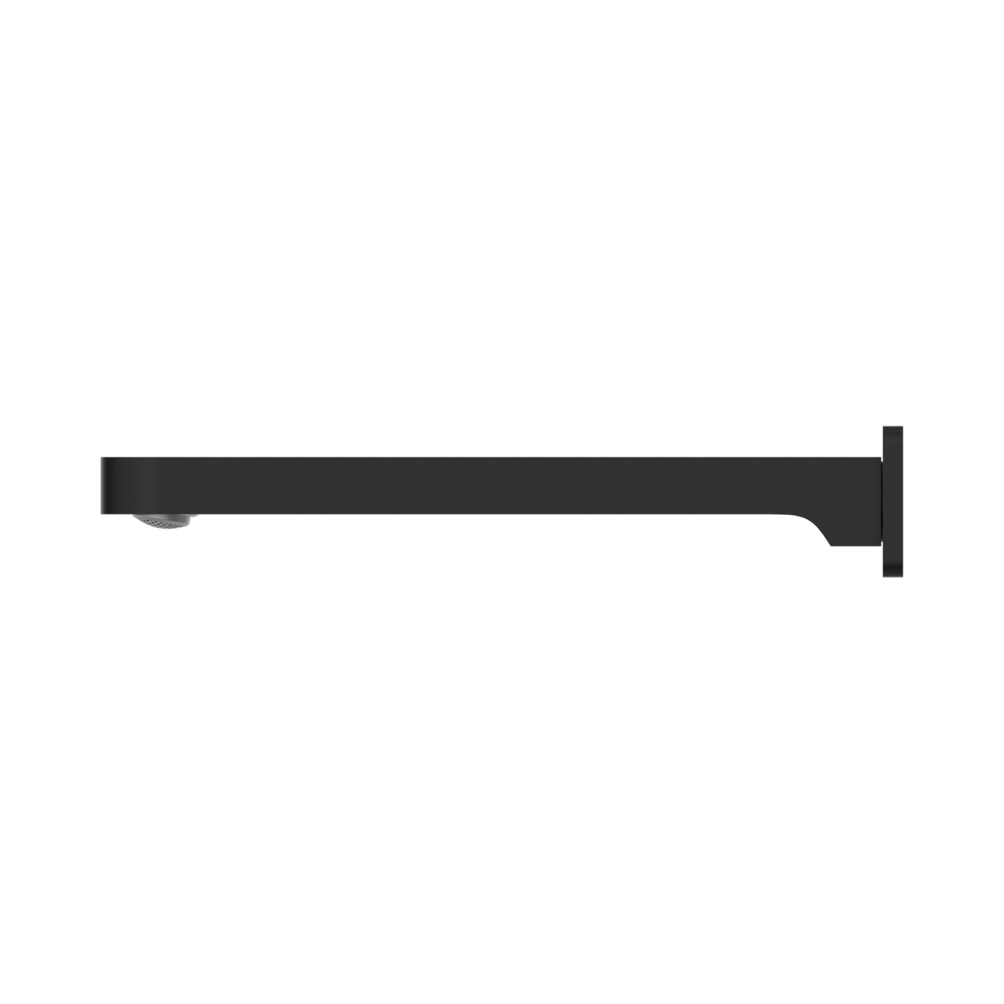 Ecco Fixed Bath Spout Only Matte Black