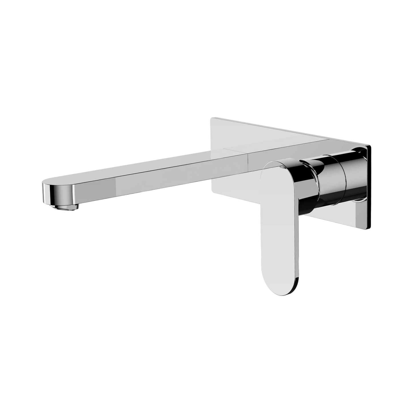 Ecco Wall Basin/Bath Mixer Chrome