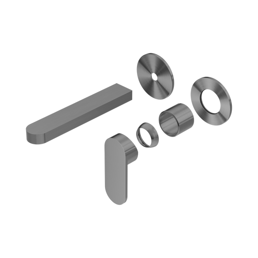 Ecco Wall Basin/Bath Mixer Separate Back Plate Trim Kits Only Gun Metal