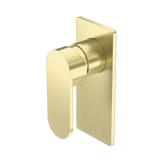 Ecco Shower Mixer Brushed Gold