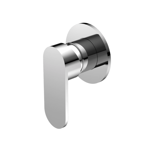 Ecco Shower Mixer 80MM Round Plate