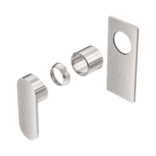Ecco Shower Mixer Trim Kits Only Brushed Nickel
