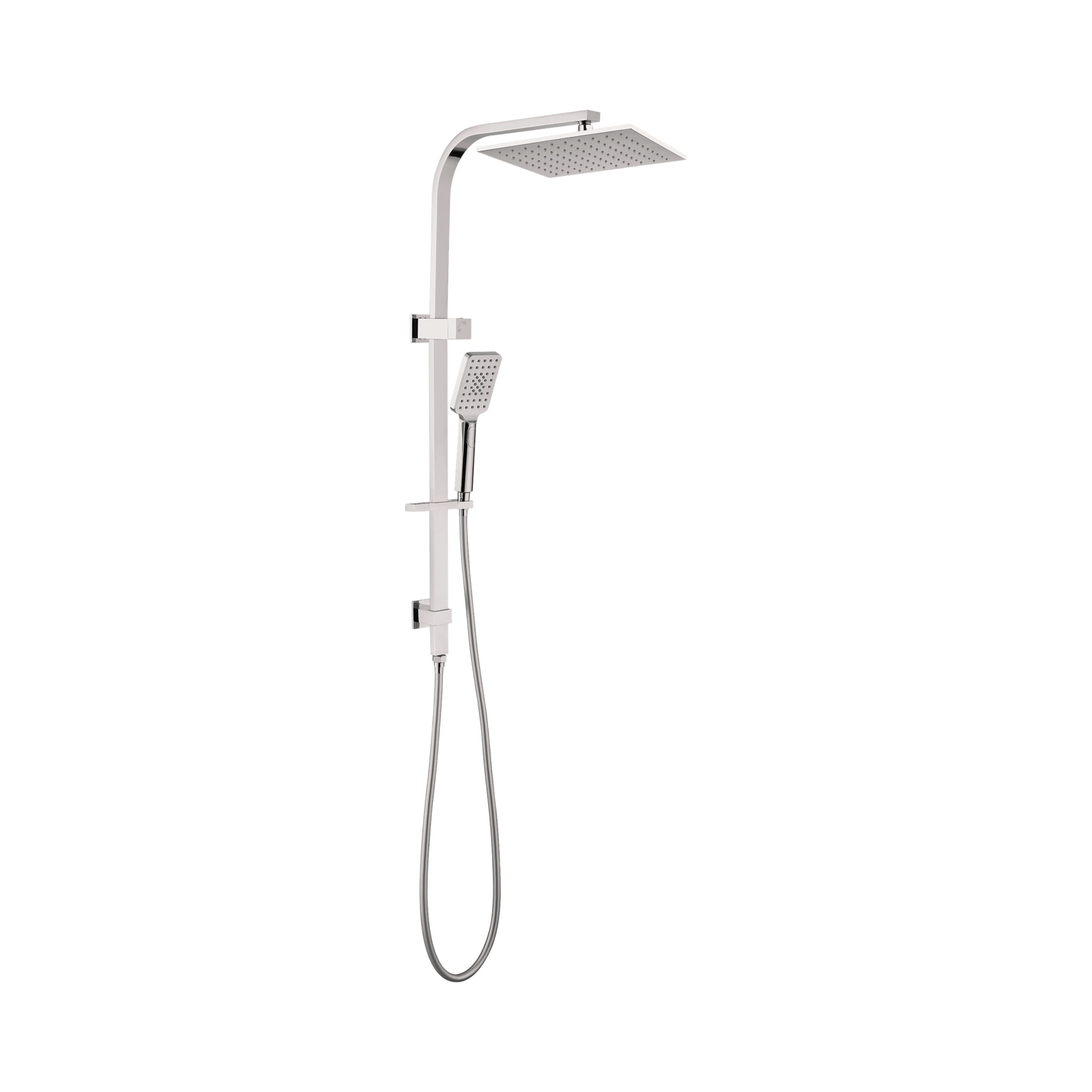 Celia Twin Shower Brushed Nickel