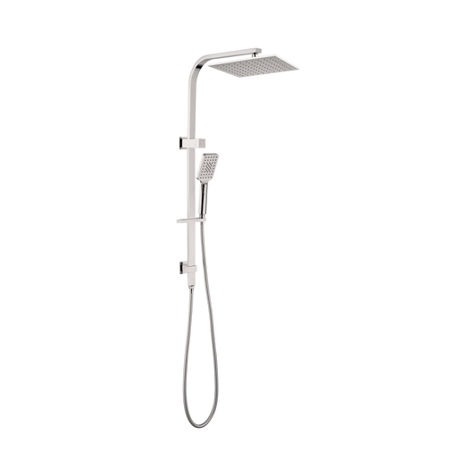 Celia Twin Shower Brushed Nickel