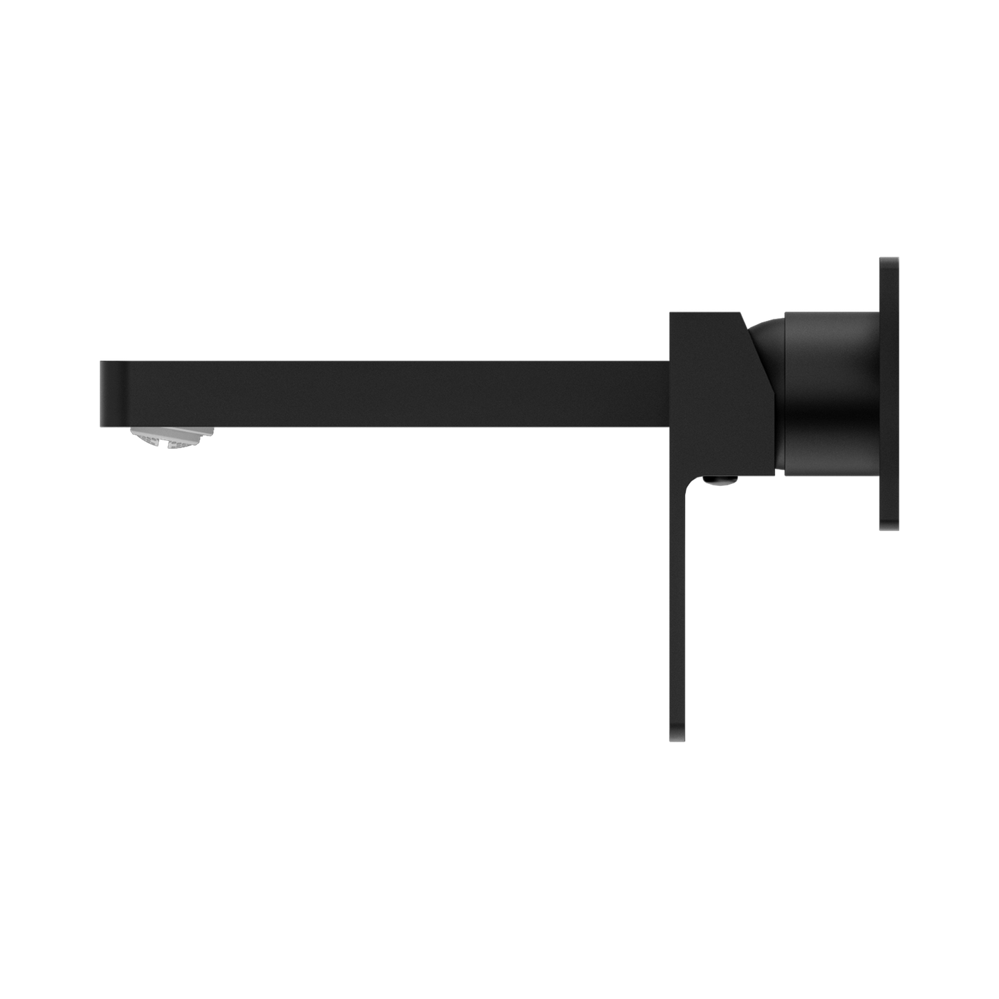 Celia Wall Basin/Bath Mixer Matte Black