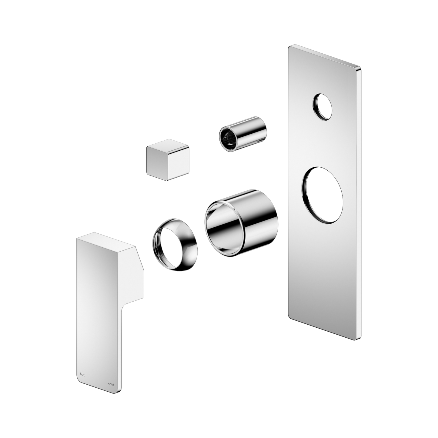 Celia Shower Mixer With Diverter Trim Kits Only Chrome