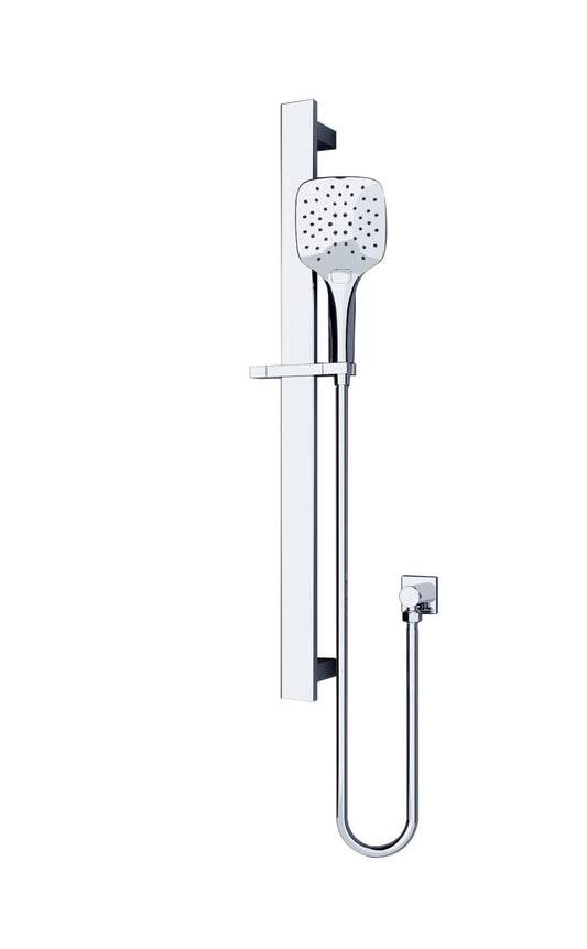 Rain Square 3 Function Shower Rail