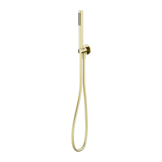 Slim Shower On Bracket Brushed Gold