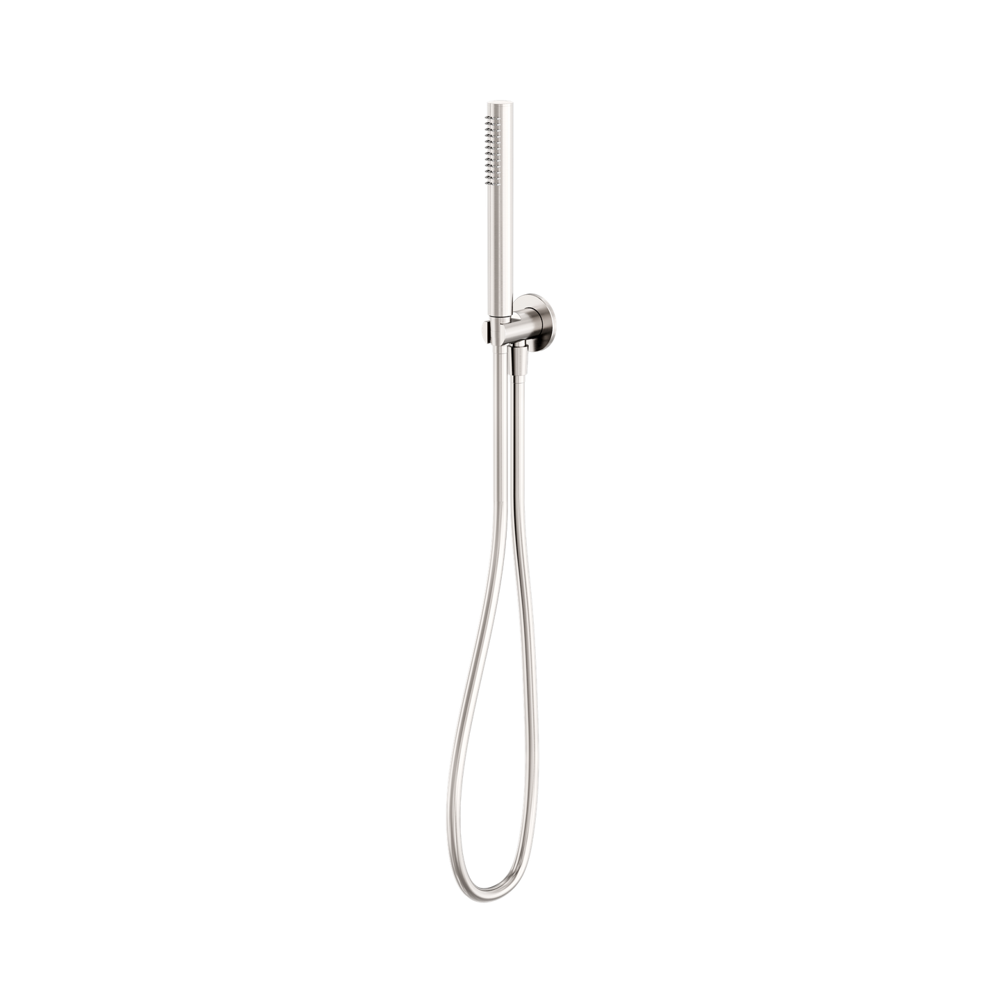 Slim Shower On Bracket Brushed Nickel