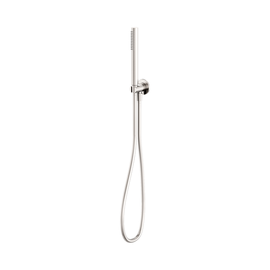 Slim Shower On Bracket Brushed Nickel