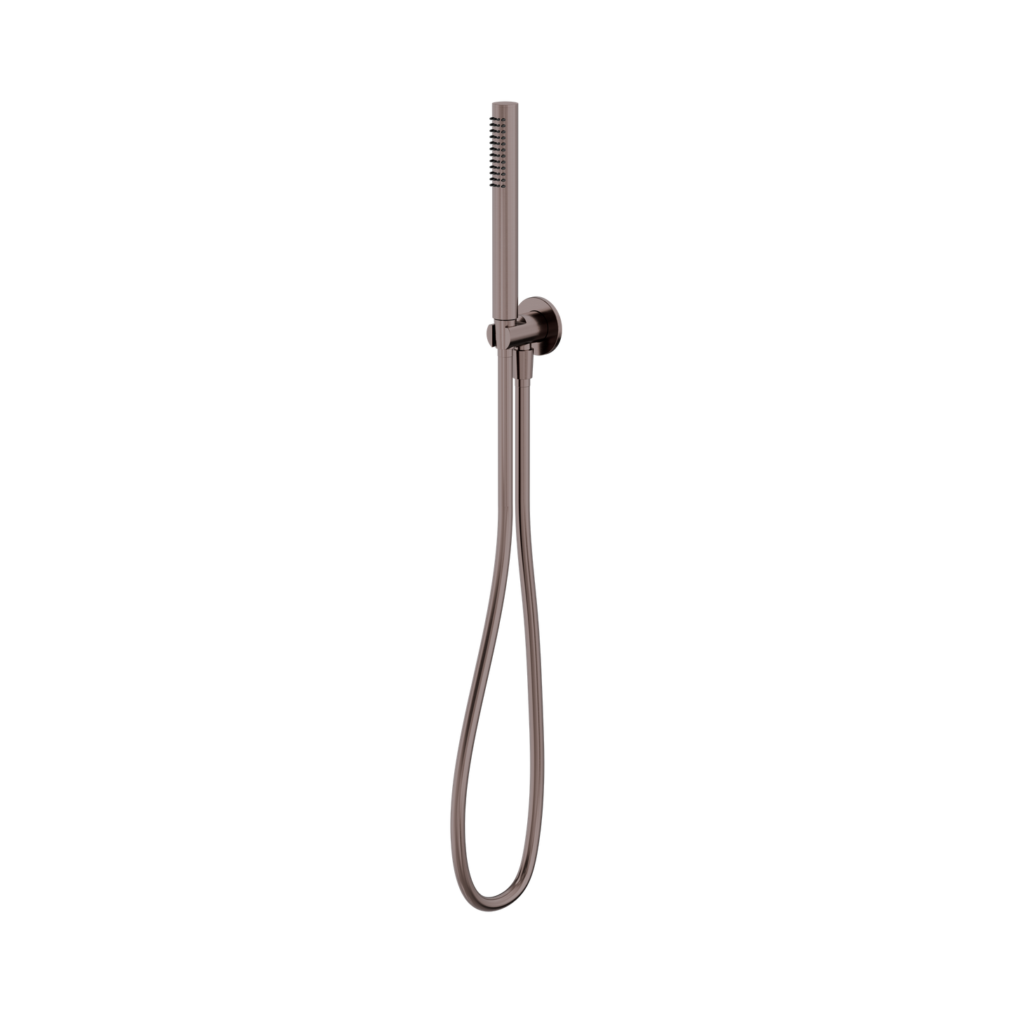 Slim Shower On Bracket Brushed Bronze