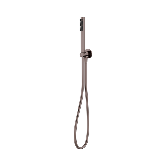 Slim Shower On Bracket Brushed Bronze