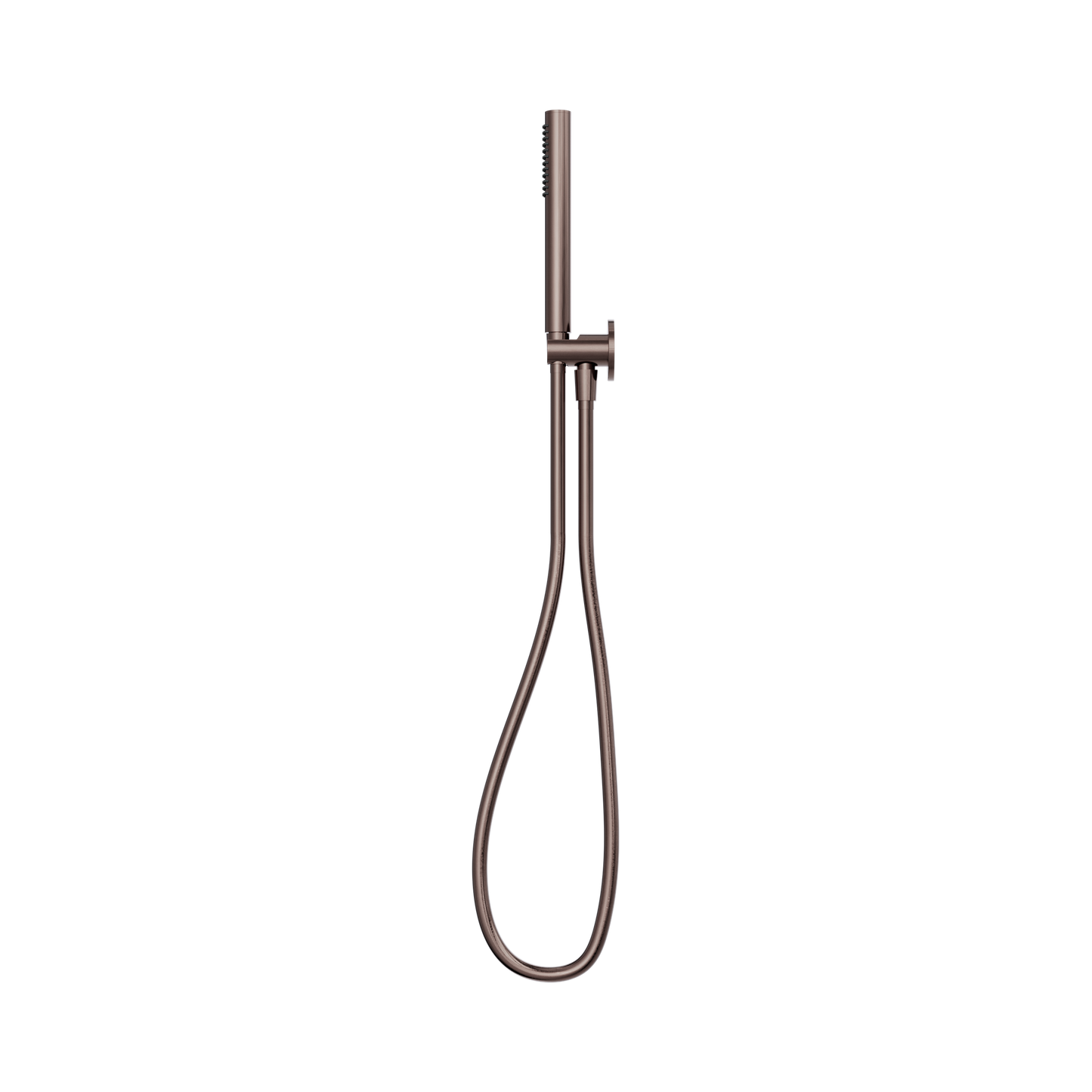 Slim Shower On Bracket Brushed Bronze