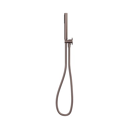 Slim Shower On Bracket Brushed Bronze