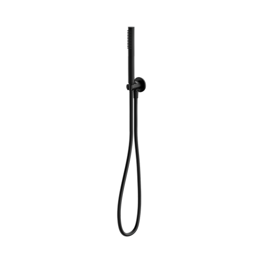 Slim Shower On Bracket Matte Black