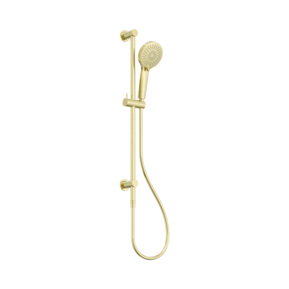 3-Function Shower Rail Brushed Gold