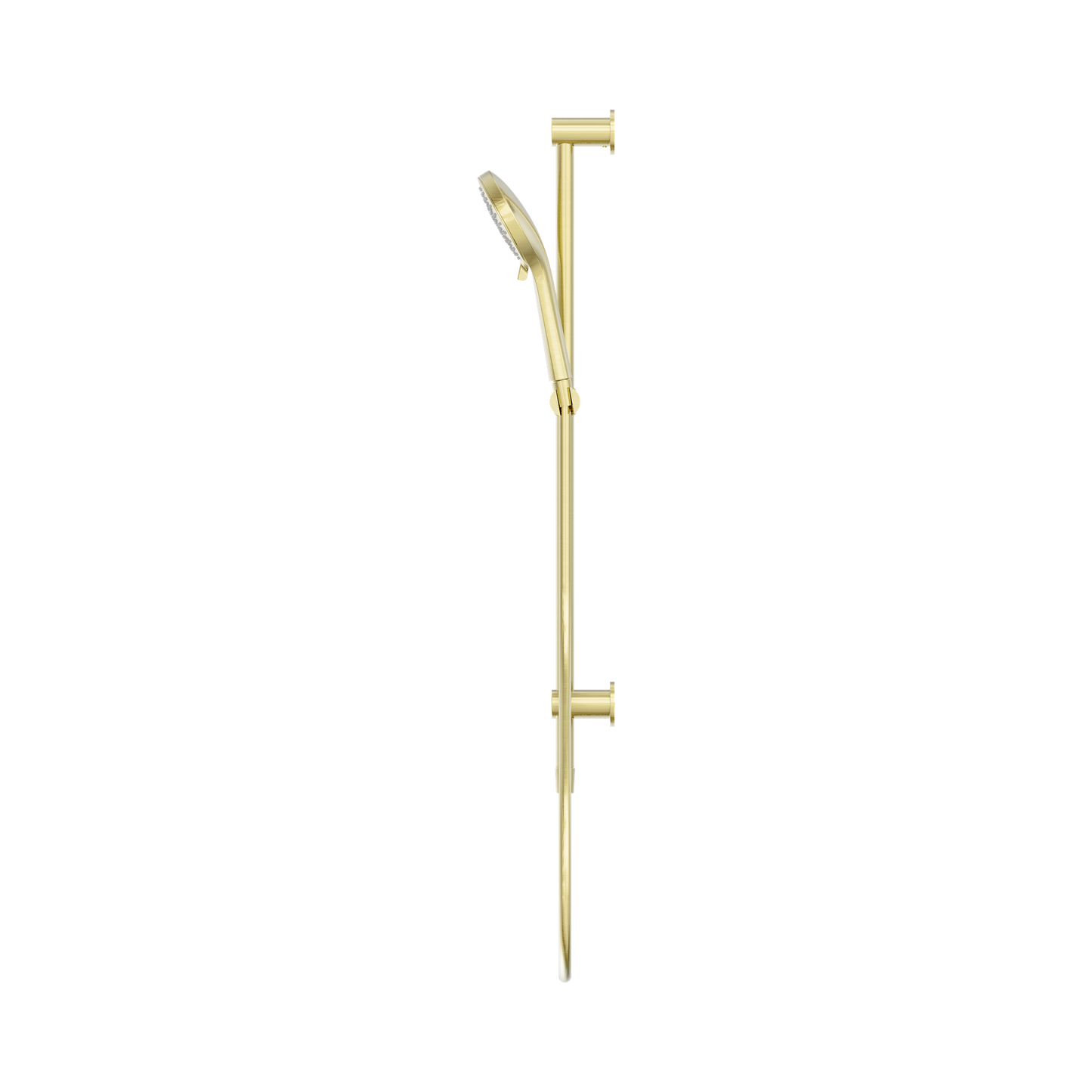 3-Function Shower Rail Brushed Gold