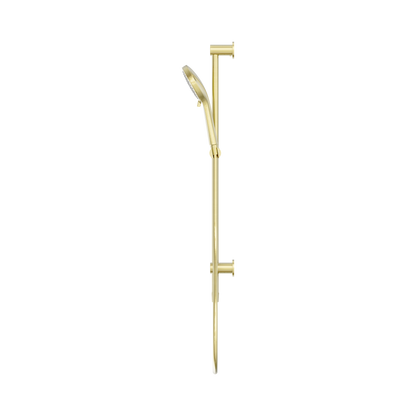 3-Function Shower Rail Brushed Gold