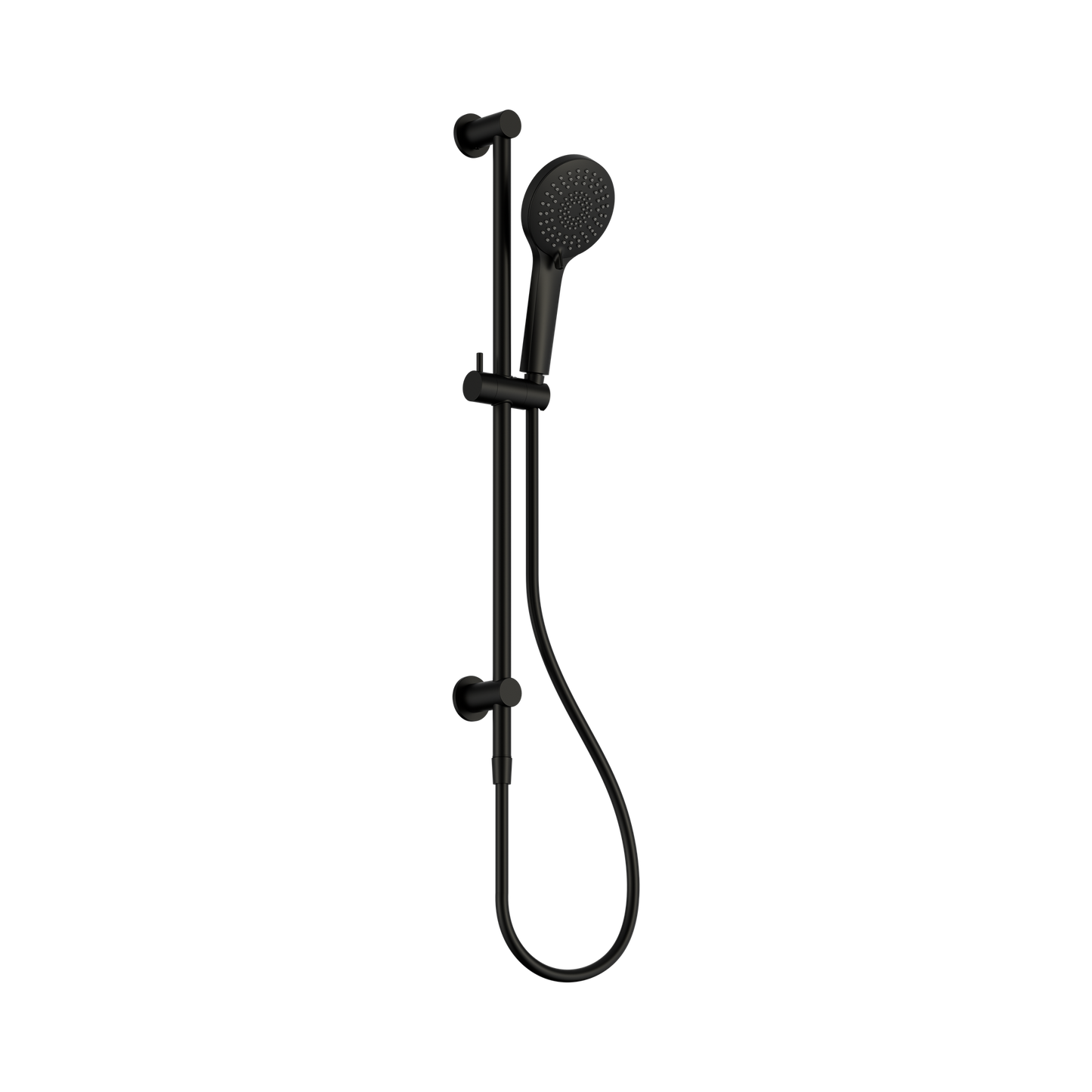 3-Function Shower Rail Matte Black