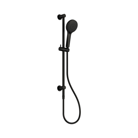 3-Function Shower Rail Matte Black