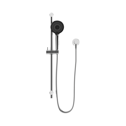 Round Metal Project Shower Rail 4 Star Rating Chrome
