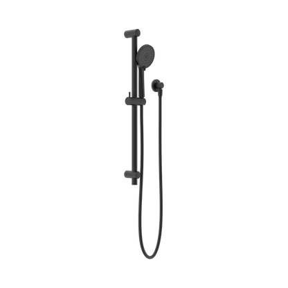 Round Metal Project Shower Rail 4 Star Rating Matte Black