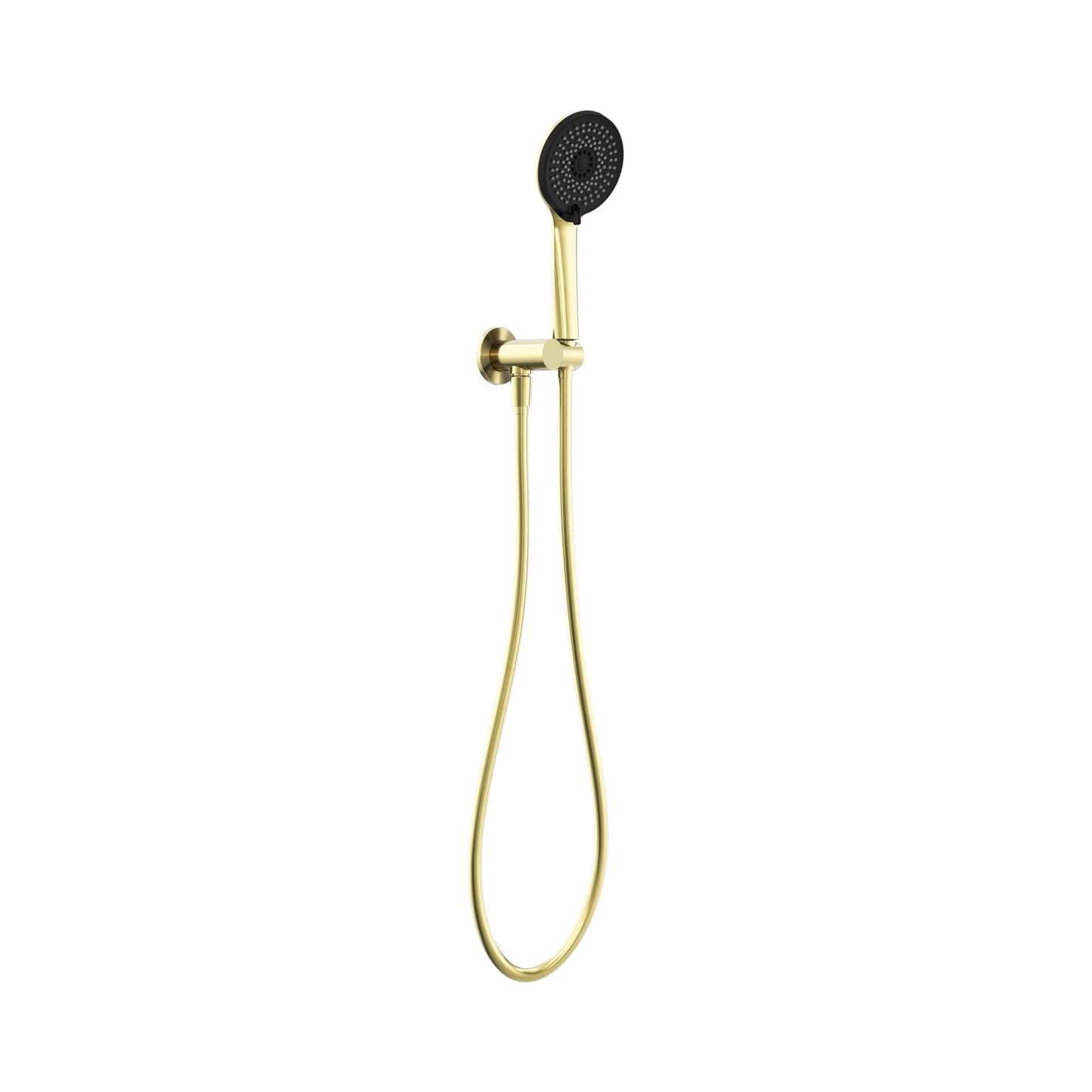 Project Round Shower On Bracket 4 Star Rating Brushed Gold