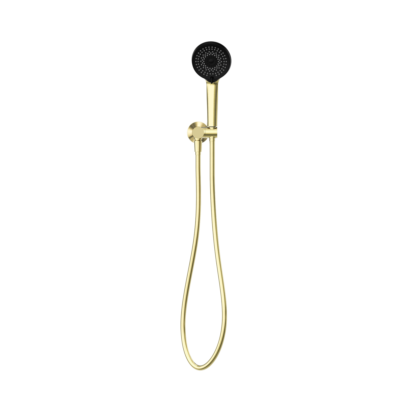 Project Round Shower On Bracket 4 Star Rating Brushed Gold