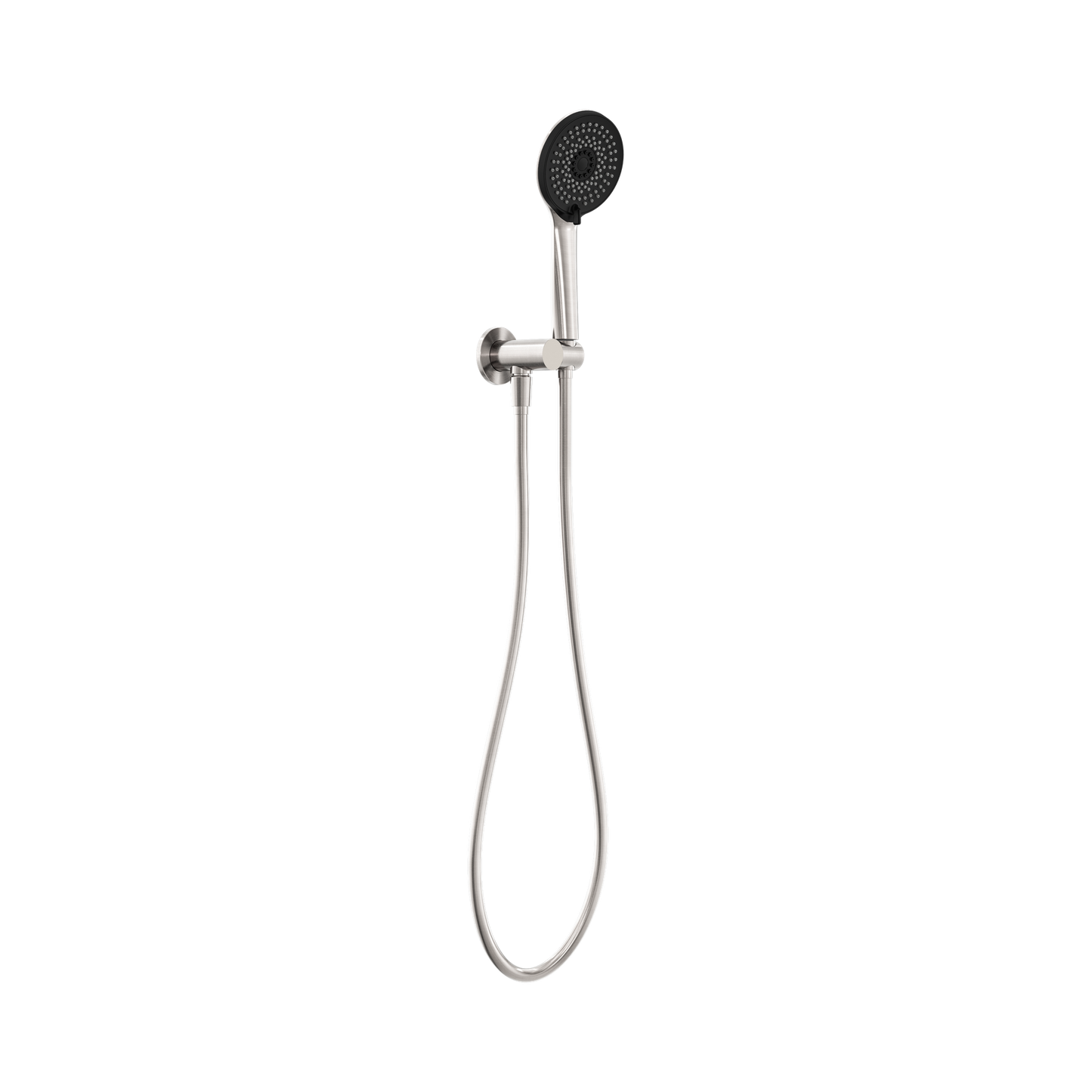 Project Round Shower On Bracket 4 Star Rating Brushed Nickel