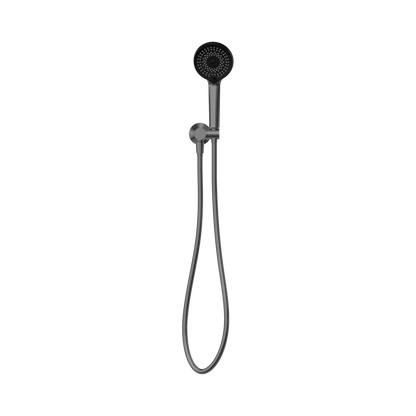 Project Round Shower On Bracket 4 Star Rating Gun Metal