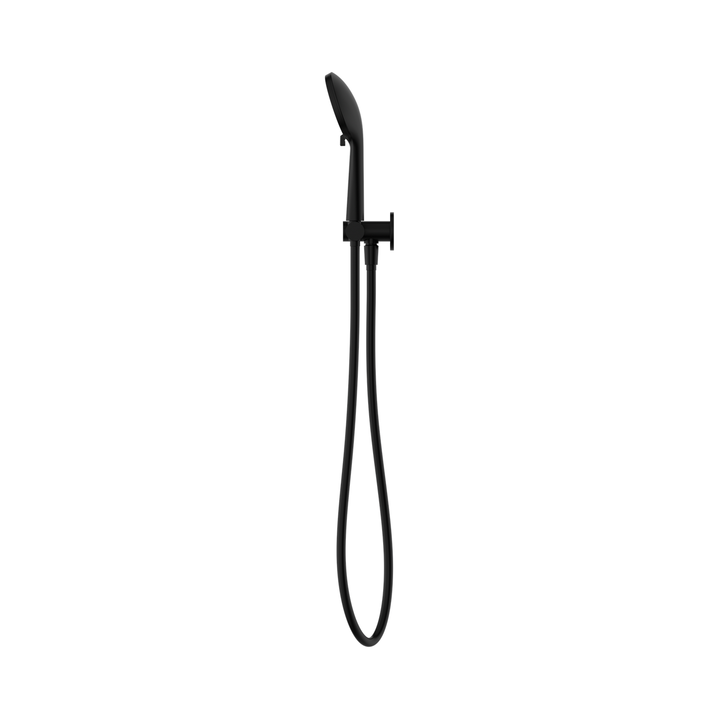 Project Round Shower On Bracket 4 Star Rating Matte Black