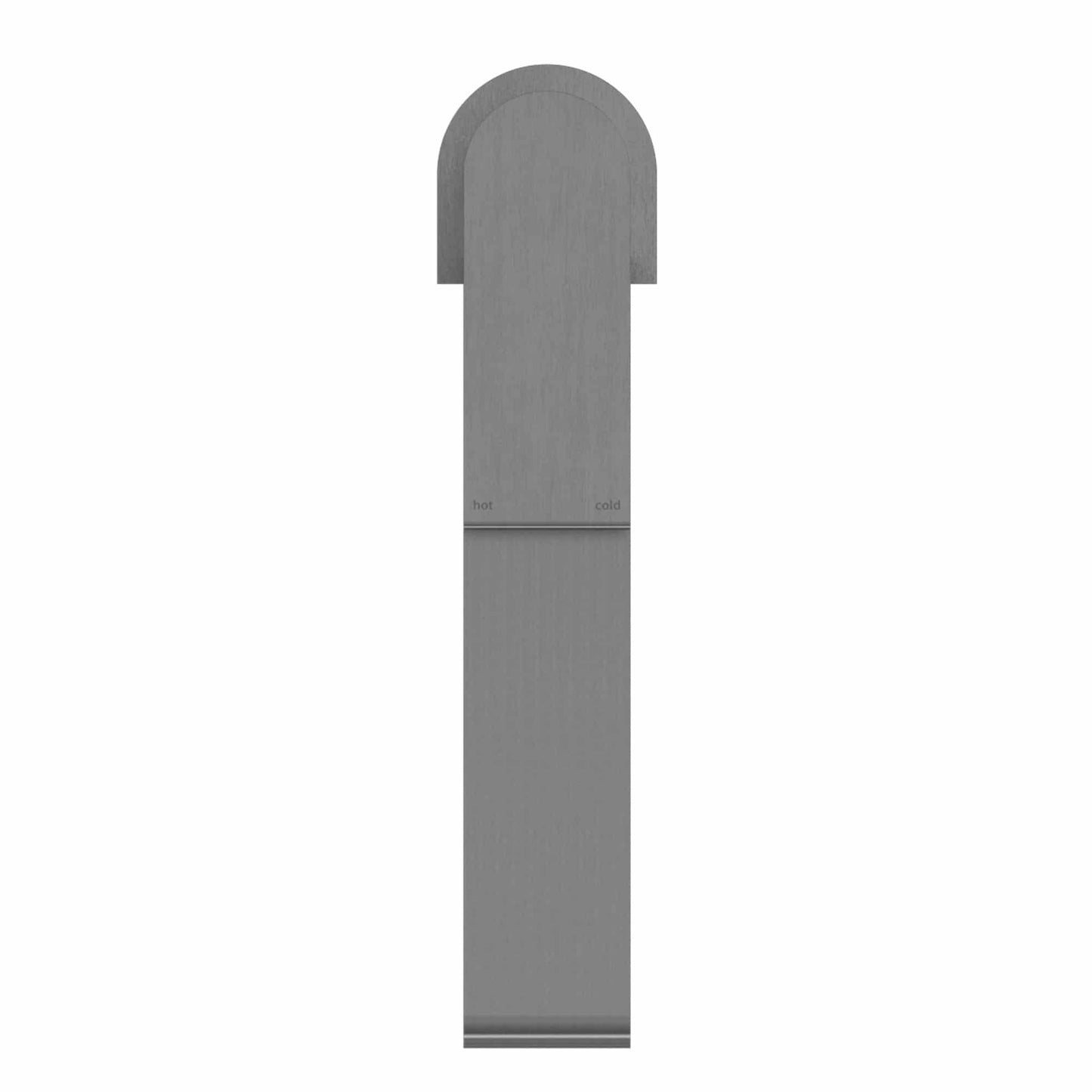 Nero Bianca Tall Basin Mixer Gun Metal Grey
