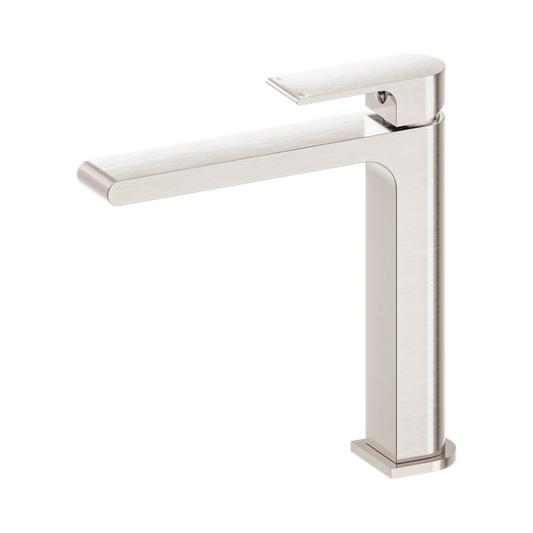Bianca Mid Tall Basin Mixer Brushed Nickel