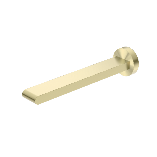 Nero Bianca Fixed Basin/Bath Spout Only 240mm Brushed  NR321503bBG