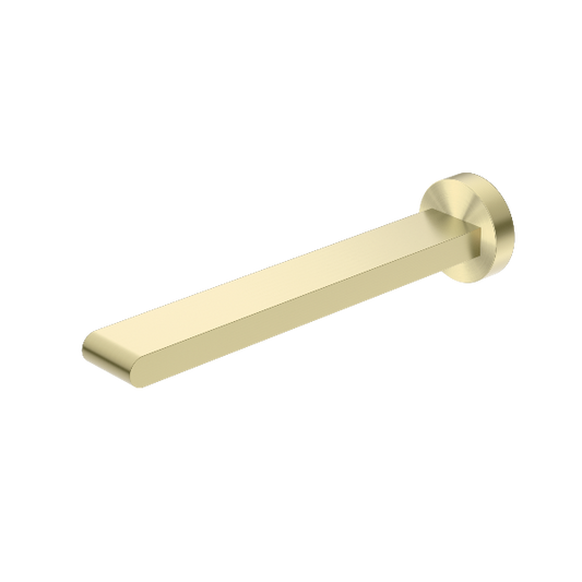 Nero Bianca Fixed Basin/Bath Spout Only 240mm Brushed  NR321503bBG