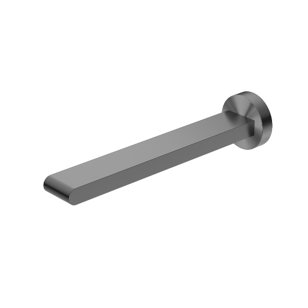 Nero Bianca Fixed Basin/Bath Spout Only 240mm Gun Metal NR321503bGM