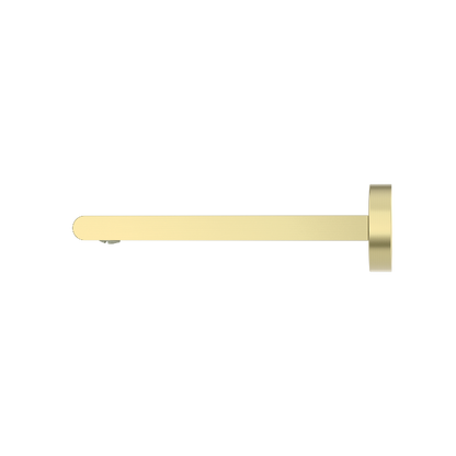 Nero Bianca Fixed Basin/Bath Spout Only 200mm Brushed  NR321503BG