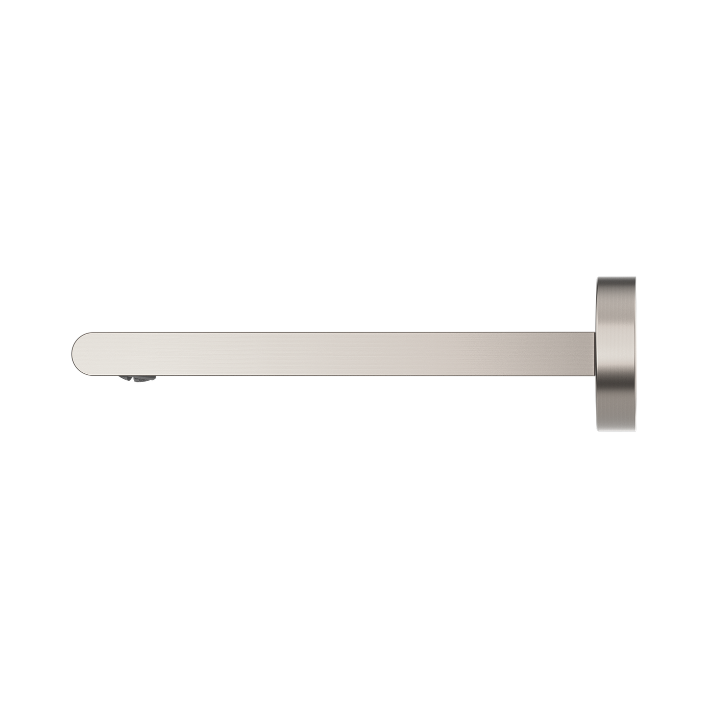 Bianca Fixed Bath Spout Only 200mm Brushed Nickel